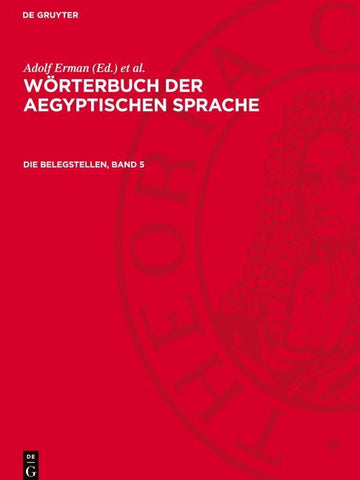 Die Belegstellen, Band 5