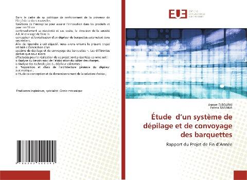 Étude d'un système de dépilage et de convoyage des barquettes