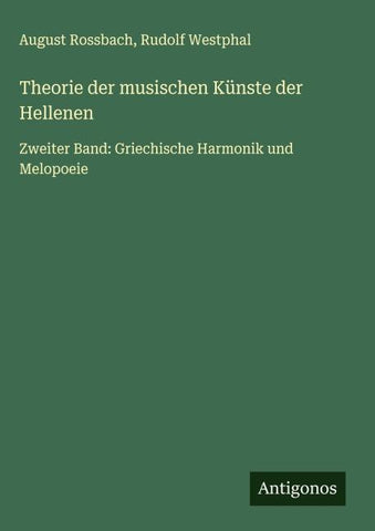 Theorie der musischen Künste der Hellenen