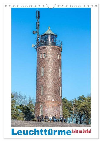 Leuchttürme - Licht ins Dunkel (Wandkalender 2026 DIN A4 hoch), CALVENDO Monatskalender