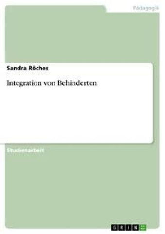 Integration von Behinderten