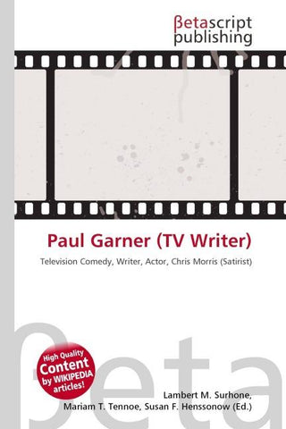 Paul Garner (TV Writer)
