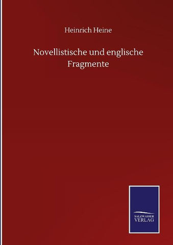 Novellistische und englische Fragmente