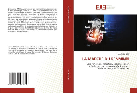 LA MARCHE DU RENMINBI