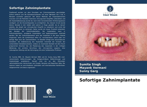 Sofortige Zahnimplantate