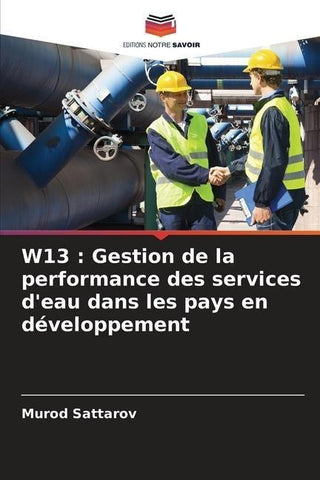 W13 : Gestion de la performance des services d'eau dans les pays en développement
