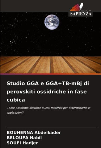 Studio GGA e GGA+TB-mBj di perovskiti ossidriche in fase cubica