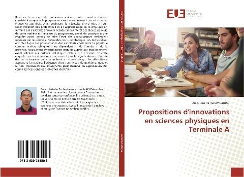 Propositions d'innovations en sciences physiques en Terminale A
