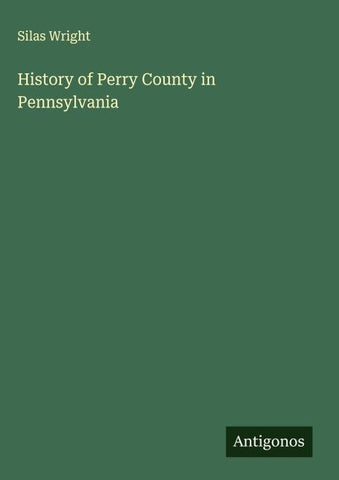 History of Perry County in Pennsylvania