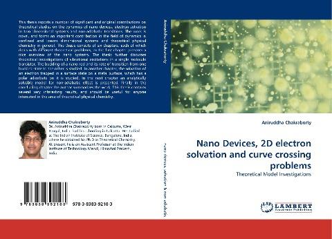 Nano Devices, 2D electron solvation and curve crossing problems