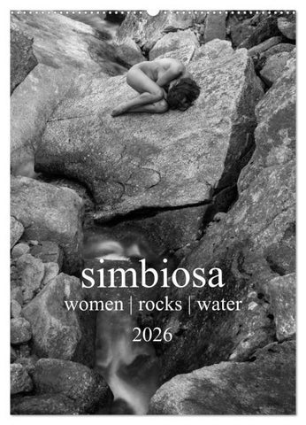 simbiosa ... Künstlerische Aktfotografie (Wandkalender 2026 DIN A2 hoch), CALVENDO Monatskalender