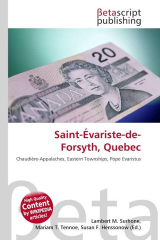 Saint-Évariste-de-Forsyth, Quebec