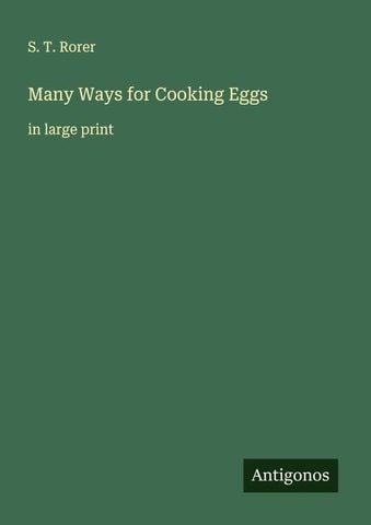 Many Ways for Cooking Eggs