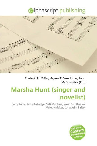 Marsha Hunt (singer and novelist)