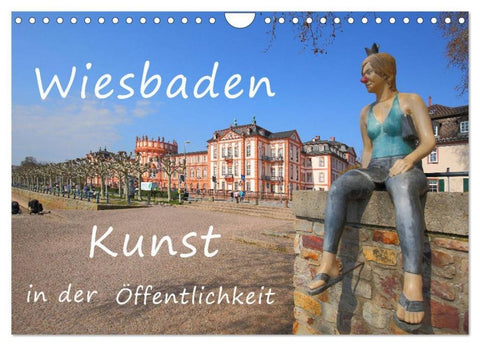 Wiesbaden Kunst in der Öffentlichkeit (Wandkalender 2026 DIN A4 quer), CALVENDO Monatskalender