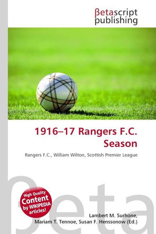1916-17 Rangers F.C. Season