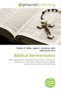 Biblical hermeneutics