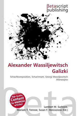 Alexander Wassiljewitsch Galizki