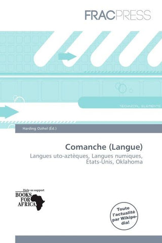 Comanche (Langue)