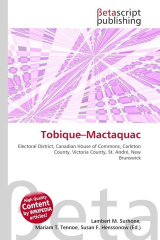 Tobique-Mactaquac