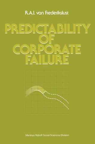 Predictability of corporate failure