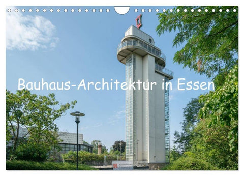 Bauhaus-Architektur in Essen (Wandkalender 2026 DIN A4 quer), CALVENDO Monatskalender