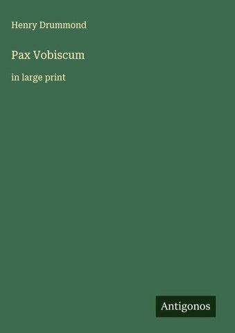 Pax Vobiscum
