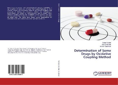 Determination of Some Drugs by Oxidative Coupling Method