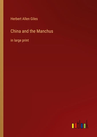 China and the Manchus