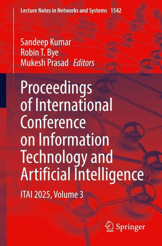 Proceedings of International Conference on Information Technology and Artificial Intelligence