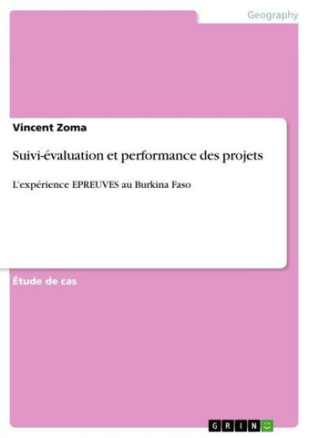 Suivi-évaluation et performance des projets