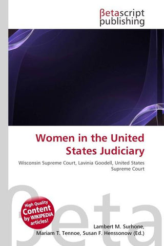 Women in the United States Judiciary