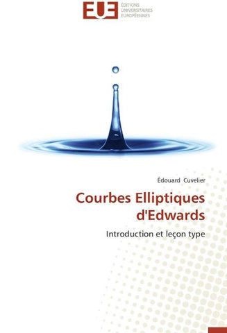 Courbes Elliptiques d'Edwards