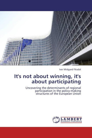 It's not about winning, it's about participating