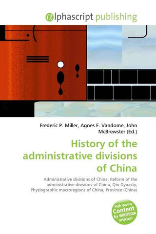History of the administrative divisions of China