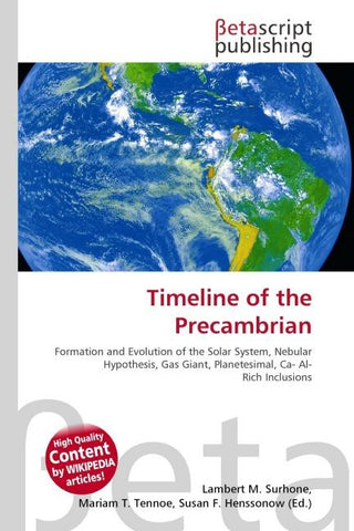 Timeline of the Precambrian