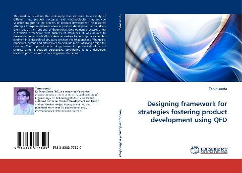 Designing framework for strategies fostering product development using QFD
