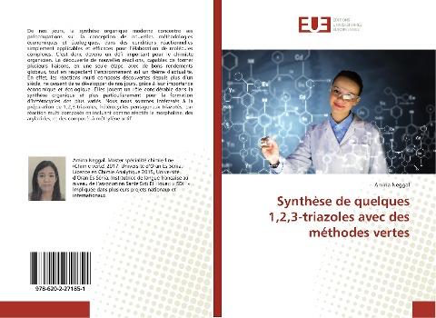 Synthèse de quelques 1,2,3-triazoles avec des méthodes vertes