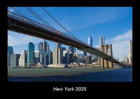 New York 2025 Fotokalender DIN A3
