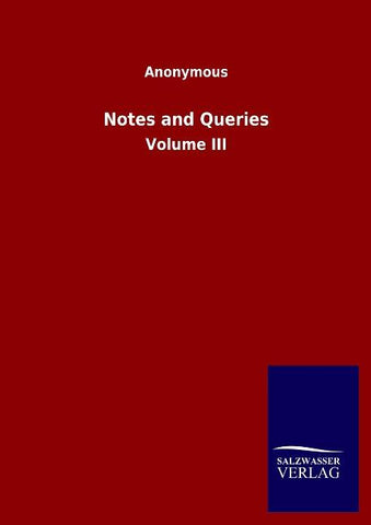 Notes and Queries