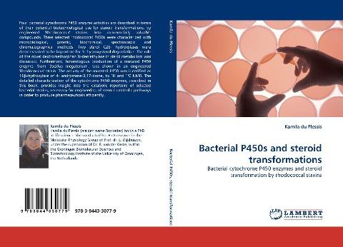 Bacterial P450s and steroid transformations