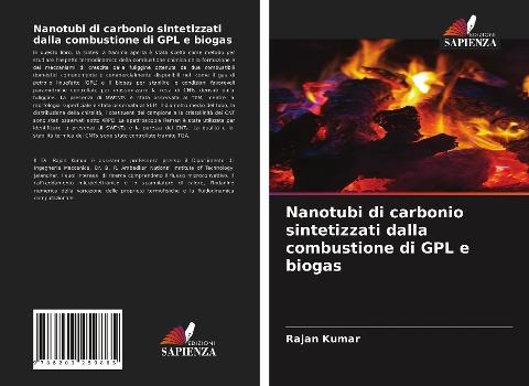 Nanotubi di carbonio sintetizzati dalla combustione di GPL e biogas