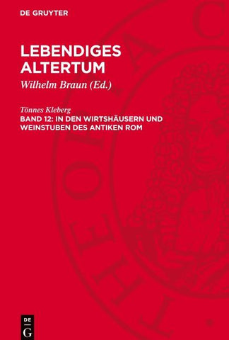 In den Wirtshäusern und Weinstuben des antiken Rom
