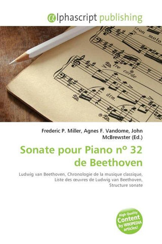 Sonate pour Piano nº 32 de Beethoven