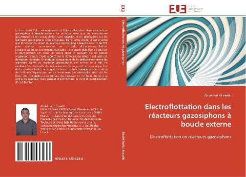 Electroflottation dans les réacteurs gazosiphons à boucle externe