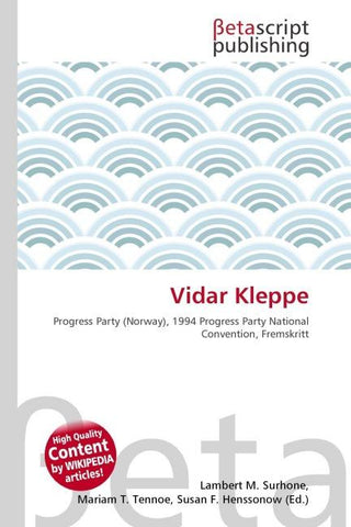 Vidar Kleppe