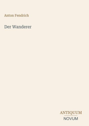 Der Wanderer