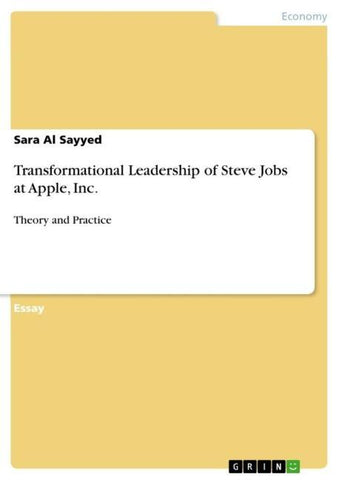 Transformational Leadership of Steve Jobs at Apple, Inc.
