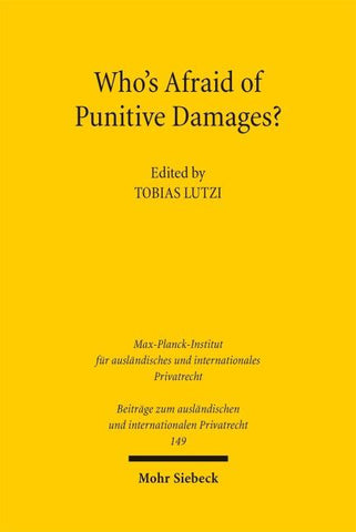 Who's Afraid of Punitive Damages?