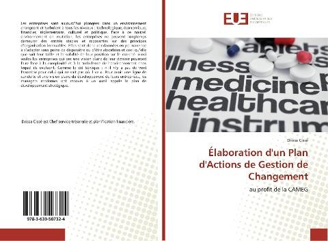 Élaboration d'un Plan d'Actions de Gestion de Changement